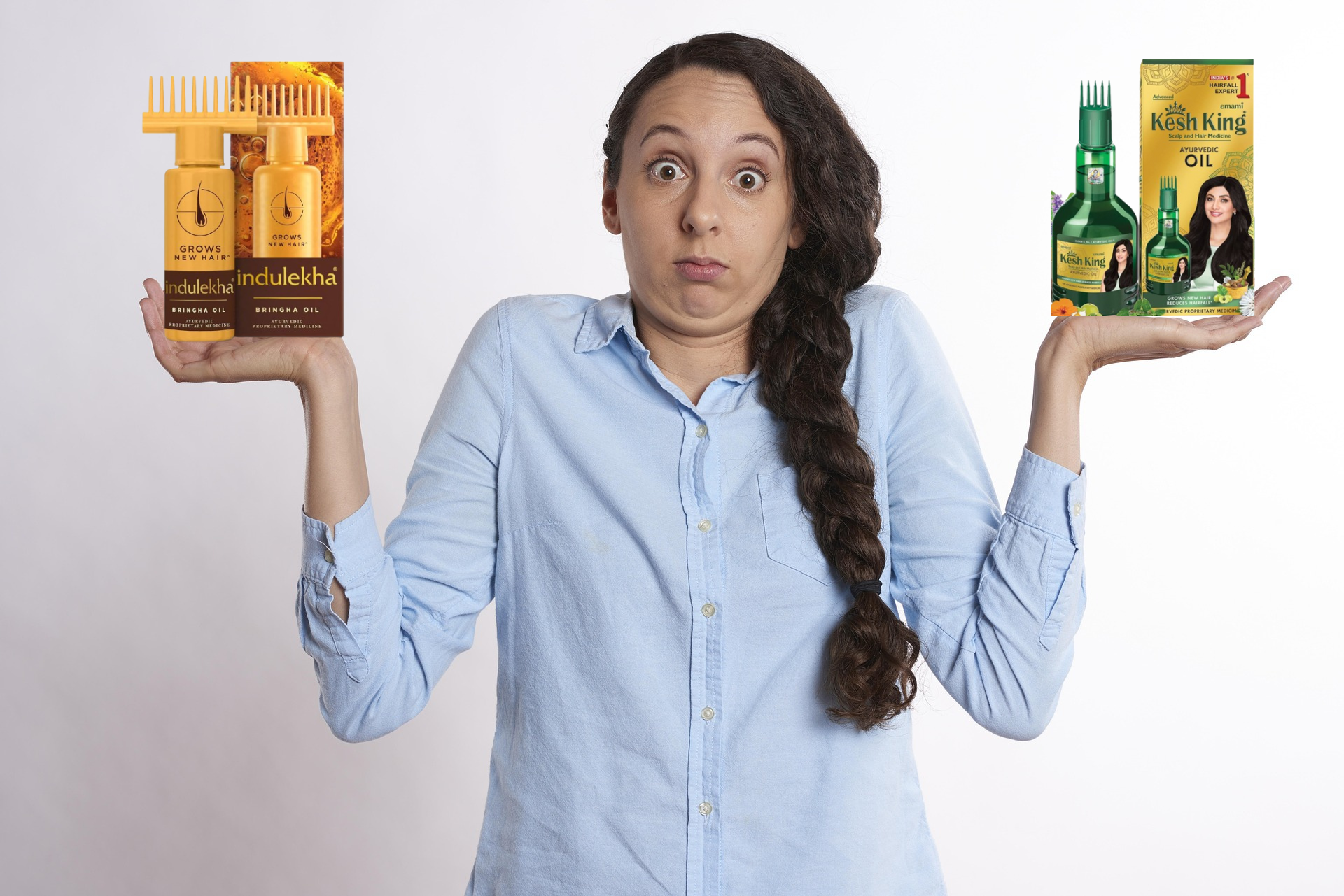 Indulekha Bringha Hair Oil vs Kesh King Ayurvedic Medicinal Hair Oil: My Honest Experience