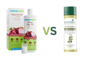 Which Hair Oil Is Better for Hair Fall? Mamaearth Onion vs Biotique Bio Bhringraj – My Honest Review