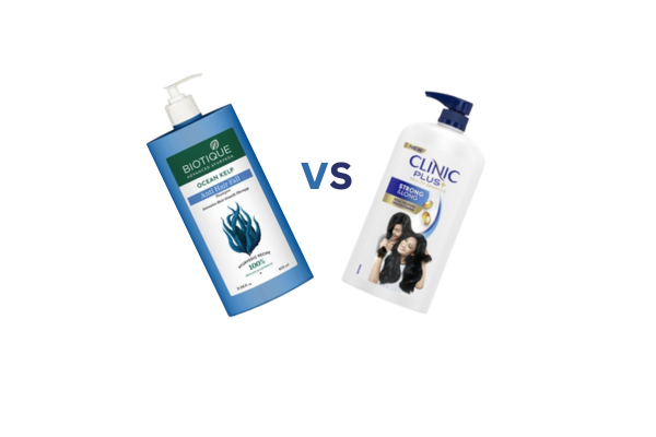 Biotique Bio Kelp Protein Shampoo vs Clinic Plus Strong & Long Health Shampoo Review: Which Shampoo Actually Reduces Hair Fall and Supports Growth?
