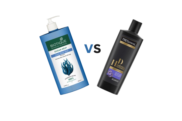 Biotique Bio Kelp vs TRESemmé Hair Fall Shampoo Review: Why I Tried Both & What Actually Worked