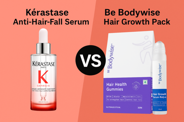 Kérastase Genesis Anti-Hair Fall Serum vs Be Bodywise Hair Growth Pack: Pros, Cons & Recommendation