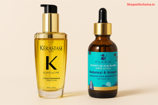 Kérastase Elixir Ultime vs Pilgrim Advanced Hair Growth Serum Review