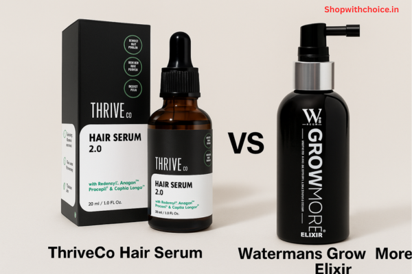 ThriveCo vs Watermans Grow More Elixir Hair Growth Serum Review