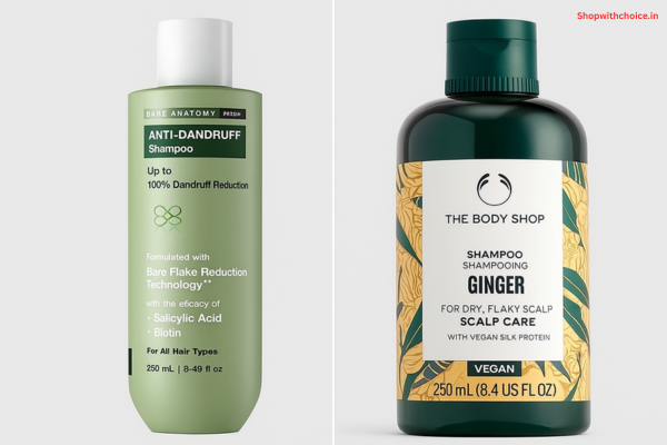 Bare Anatomy vs The Body Shop Ginger Anti-Dandruff Shampoo: Honest Comparison & Real Results After 4 Weeks of Use